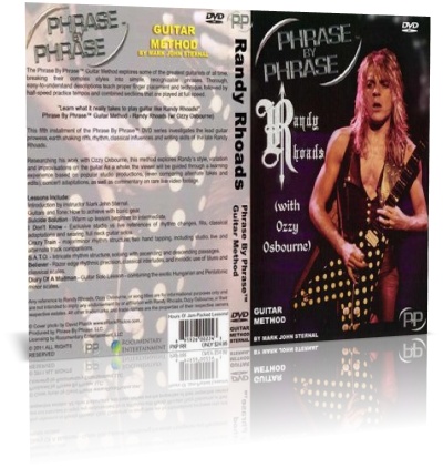 f8e0c59c94ed5f1cb11ba688c22259bc Phrase by Phrase   Guitar Method   Randy Rhoads DVD video training 