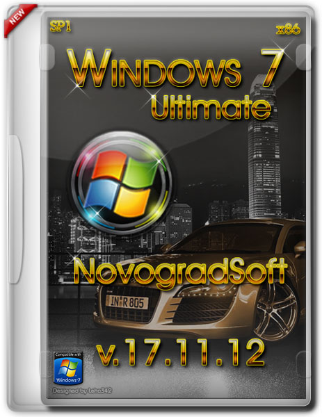 Windows 7 Ultimate SP1 NovogradSoft v.17.11.12 (x86/RUS/2012)