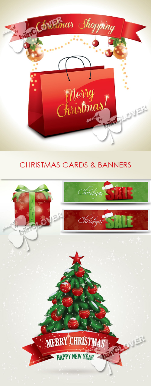 Christmas cards and banners 0309