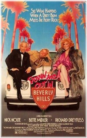 Без гроша в Беверли Хиллз / Down and out in Beverly Hills (1986 / DVDRip)