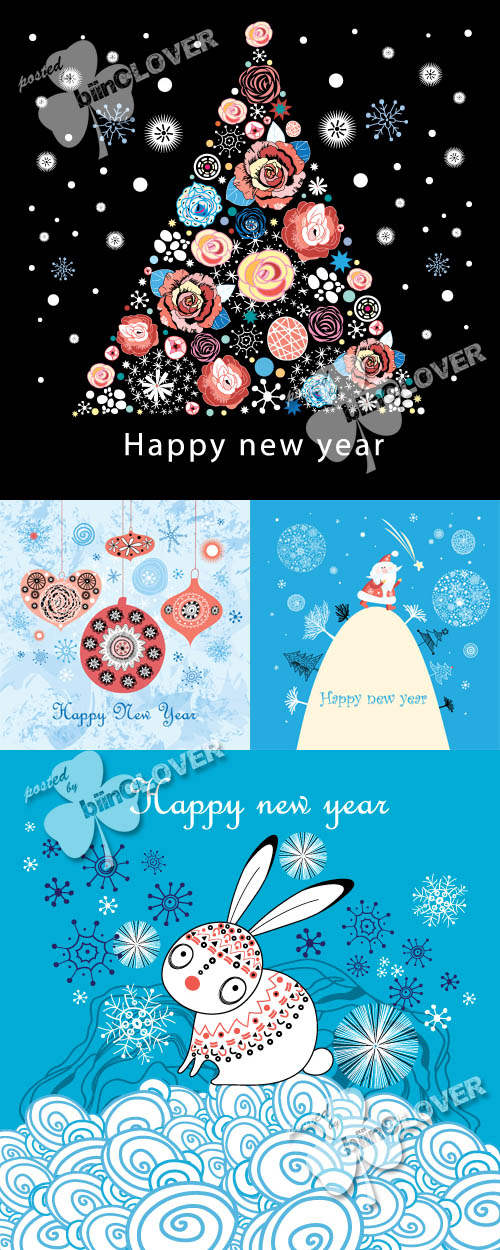 Creative Christmas greeting cards 0311