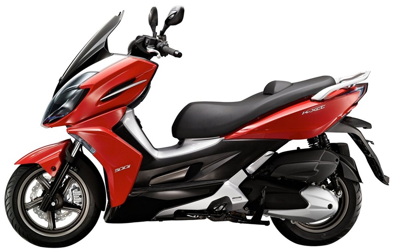 Новые скутеры Kymco K-XCT 125i и 300i 2013