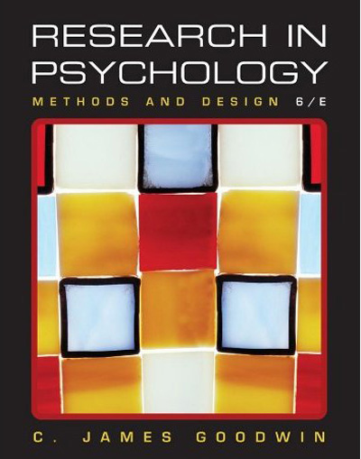 Research In Psychology - Methods and Design (6th Edition)