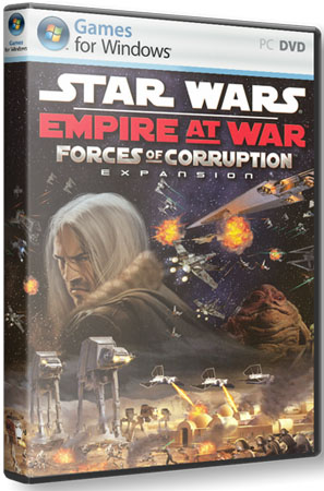Star Wars: Empire at War + Addon Star Wars: Forces of Corruption (PC/RUS)