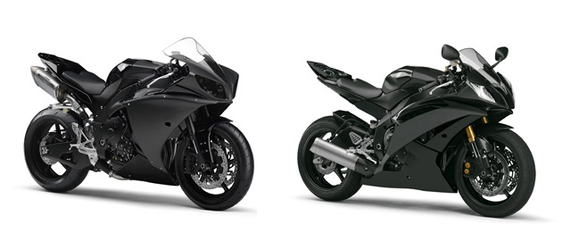 Гоночные мотоциклы Yamaha YZF-R1 и YZF-R6 для японского супербайка