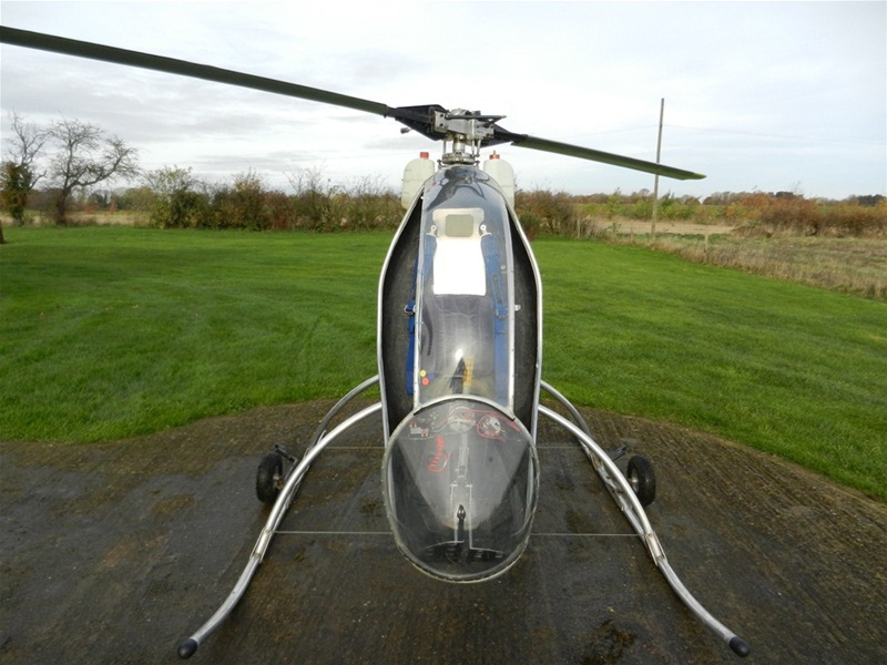 Вертолёт с двигателем Yamaha FZR600
