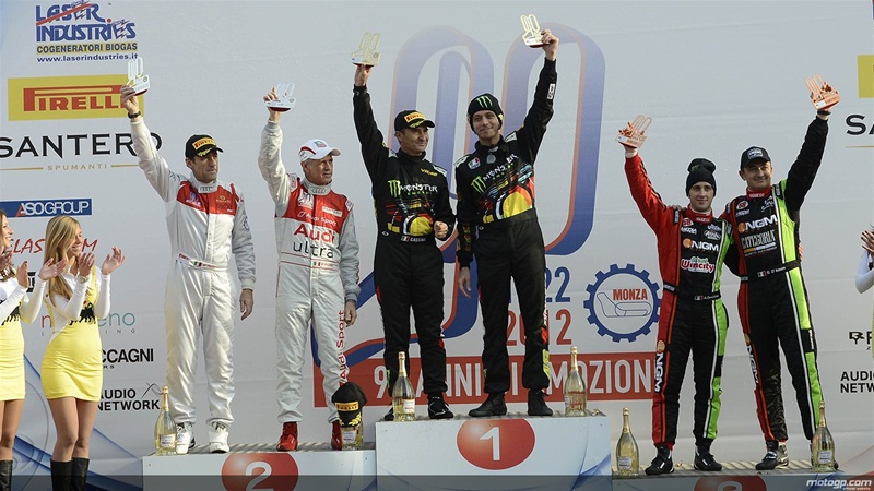 Валентино Росси выиграл ралли Монца 2012