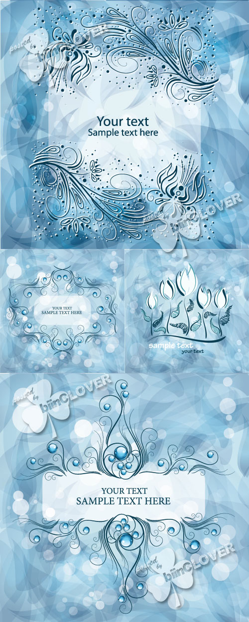 Abstract blue background 0315