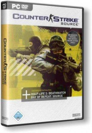 Counter-Strike Source v.1.0.0.60 No-Steam + Пак Zomby Mod + Autoupdater (2011/RUS/ENG/PC)