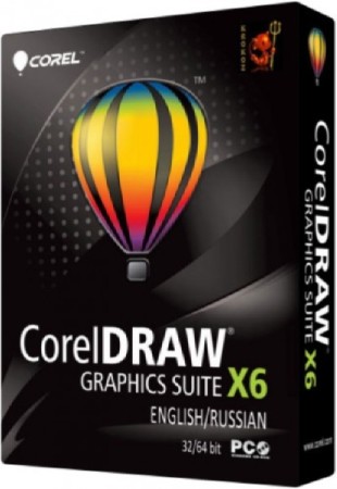 Corel Draw X6 SP1 16.1.0.843 En/Ru by Krokoz