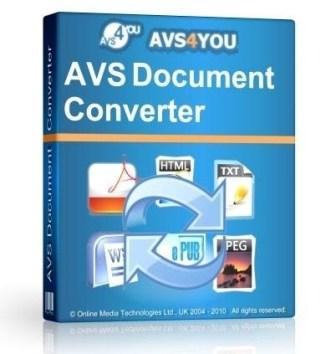 AVS Document Converter v.2.2.4.210 (2012/ENG/PC/Portable by Baltagy/Win All)