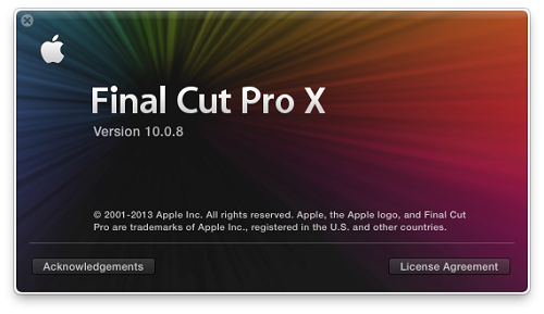 Apple Final Cut Pro X 10.0.8 Motion 5.0.7 Compressor 4.0.7 Mlooks 1.2 Mac Osxl