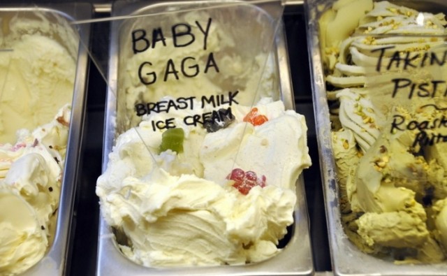 Мороженое из грудного молока - Baby Gaga