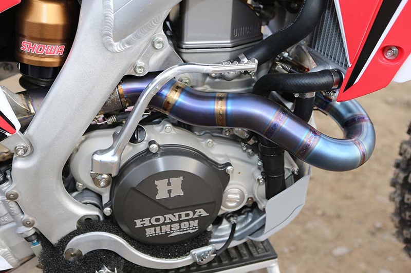 Шпионские фото прототипа Honda CRF450R 2014