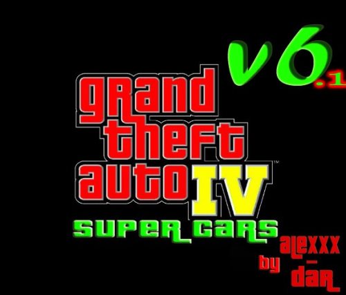 Grand Theft Auto IV - Super Cars v6.1 FINAL (2013/Rus/PC)