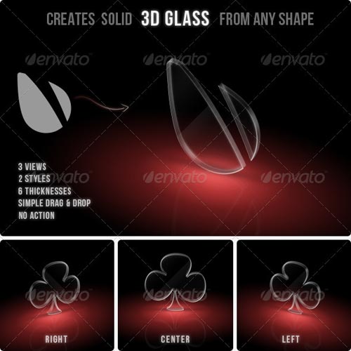 GraphicRiver – 3D Glass Maker. PSD