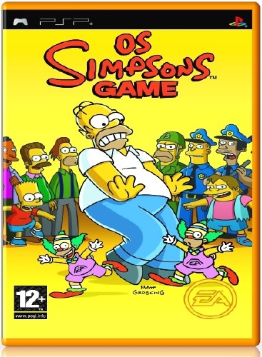 The Simpsons Game (2007) (RUS) (PSP) 