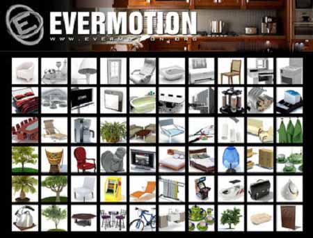 Evermotion ArchModels Collection (vol.1 - vol.100)