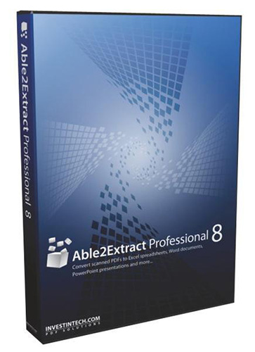 Able2Extract Professional 8.0.30 Portable by Baltagy