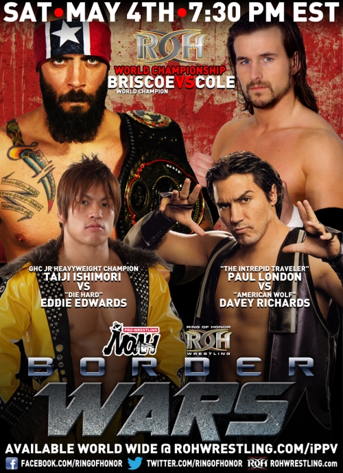 ROH Border Wars 05.04.2013