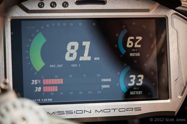 Mission Motors представят дорожную версию Mission R в начале лета