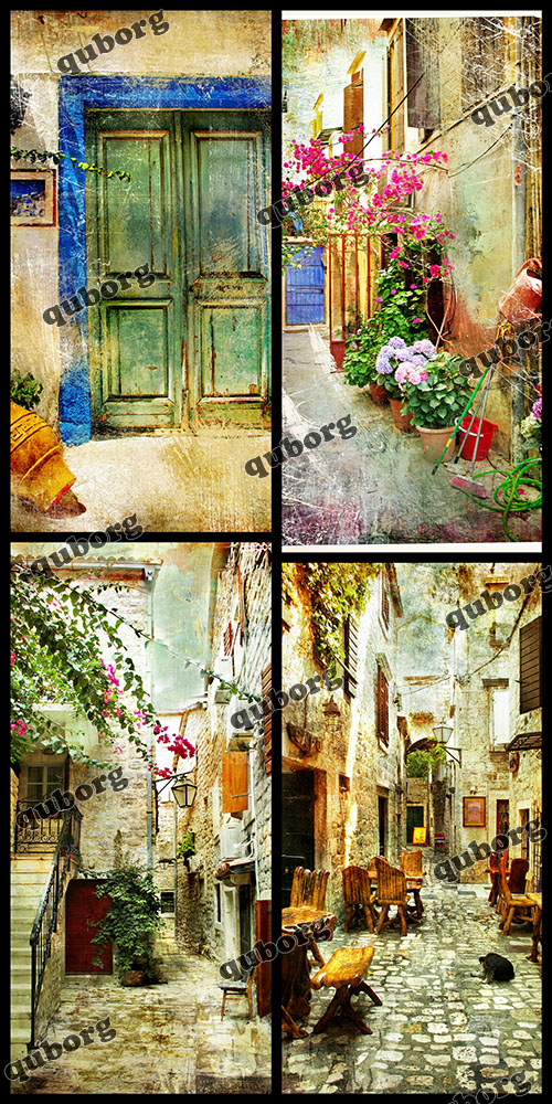 Stock Photos - Old Streets of Greece