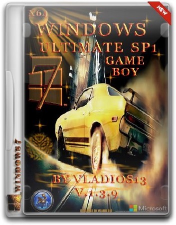 Windows 7 Ultimate SP1 x64 Game Boy by vladios13 1.3.9 (RUS/2013)