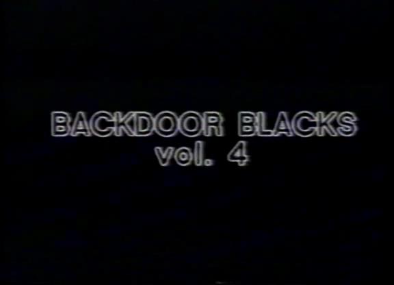 Backdoor Blacks 4 /   4 (Wet video) [1988 ., Compilation,Classic, VHSRip]