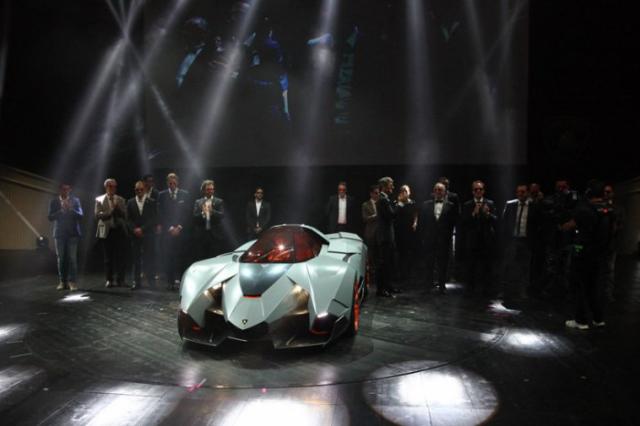 Концепт-кар Lamborghini Egoista к 50-летнему юбилею