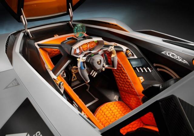 Концепт-кар Lamborghini Egoista к 50-летнему юбилею