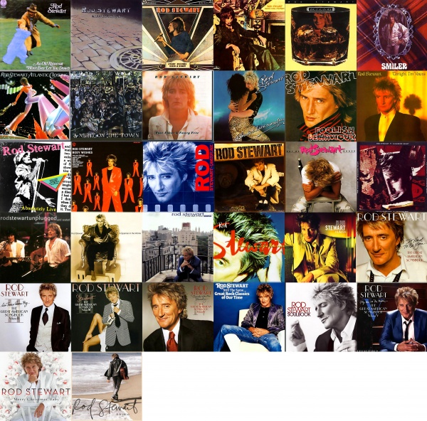 Rod Stewart - Полная Дискография [cтудийные альбомы] (1969 - 2013) MP3