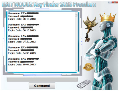 ESET NOD32 Key Finder 2013 v1.0 Premium Final