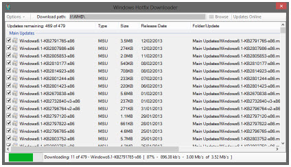 Windows Hotfix Downloader v2.2