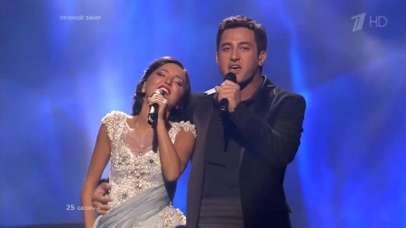 Софи Геловани и Ноди Татишвили - Waterfall (Eurovision 2013, Final, Georgia) (Евровидение 2013, Финал, Грузия) (HDTVRip)
