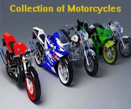 Collection of motorcycles