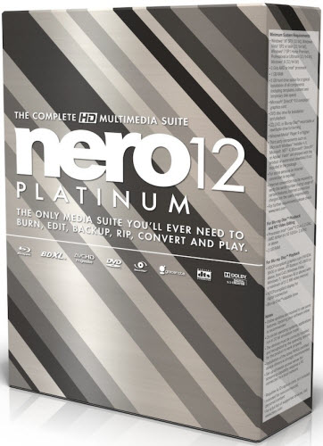 Nero 12 HD Suite Platinum 12.5.01900 Multilingual + Content Pack