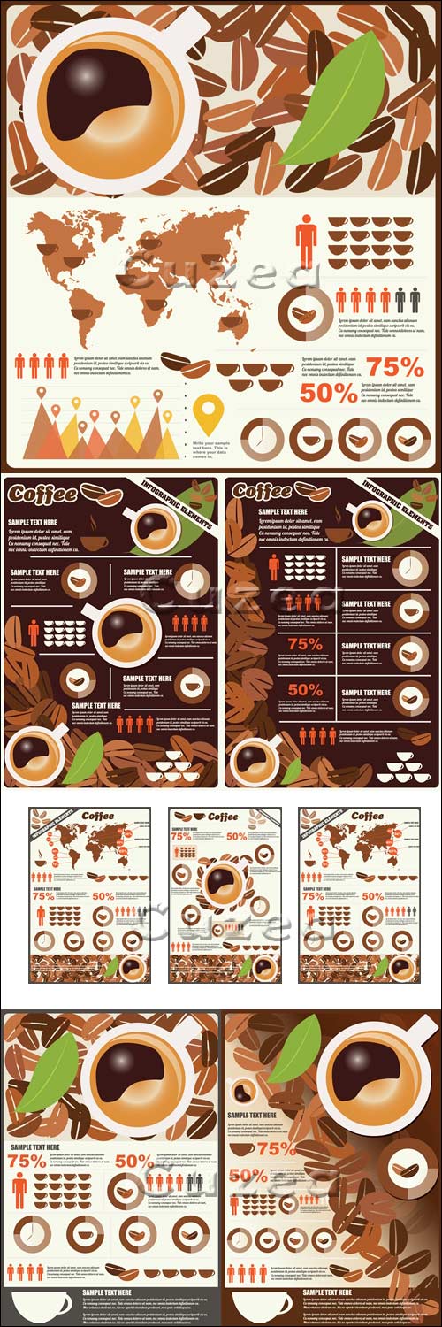   / Cofee infografic in vector