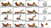       - Abs workout ( )