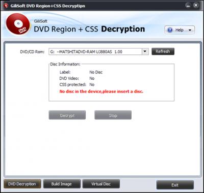 GiliSoft DVD Region CSS Decryption 2.5.0