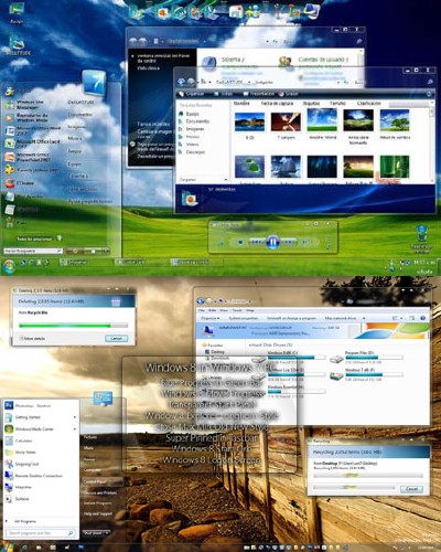 Коллекция из 28 лучших тем для Windows 7