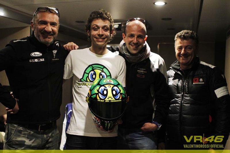 Валентино Росси подготовил новый дизайн шлема специально к Гран При Муджелло