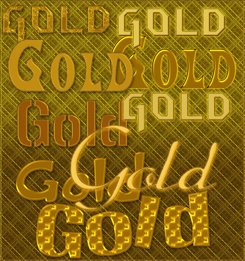 Gold PS Styles 2