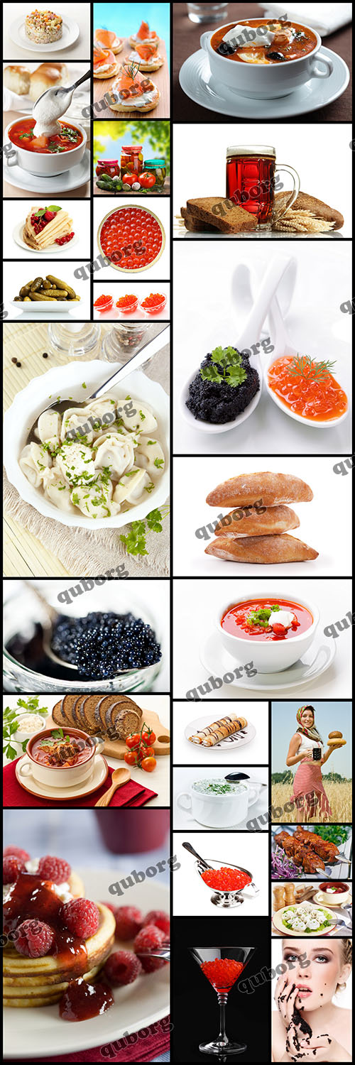 Stock Photos - Russian Dishes