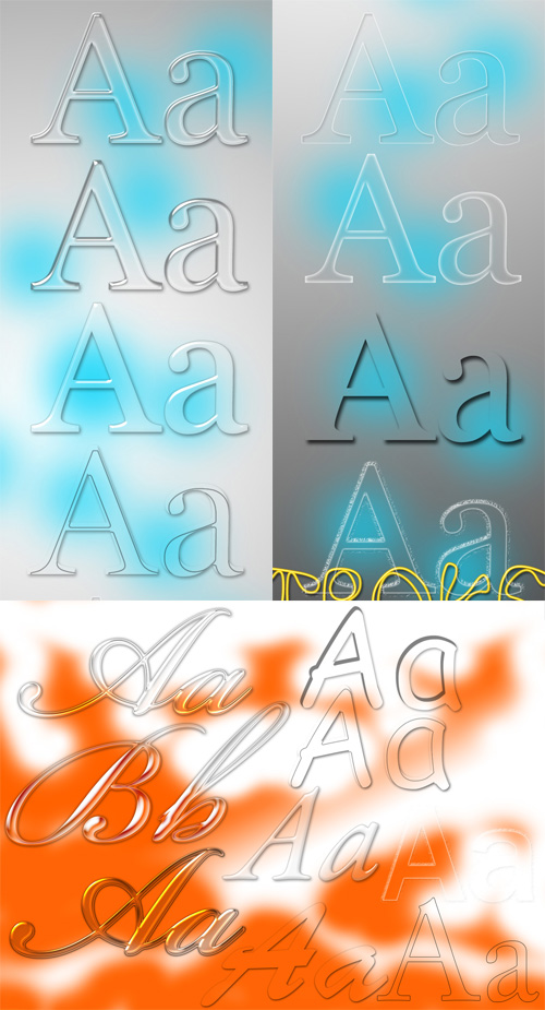 Glass PS Layer Styles 2
