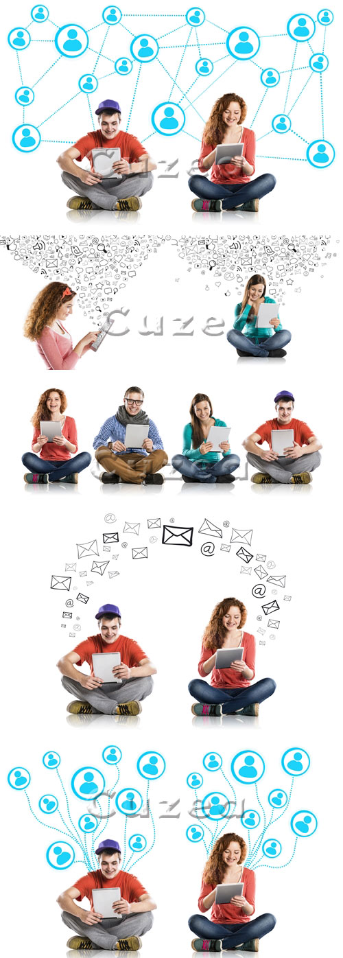     / People and social network - Stock photo