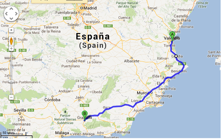 Испания 2013: Валенсия-Гранада-Малага-Михас-Ронда-Севилья-Барселона