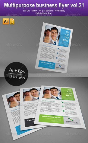 GraphicRiver Multipurpose business flyer vol.21