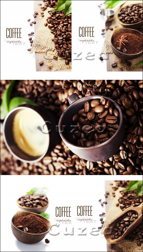       / Cofee backgrounds with place for text - Stock photo