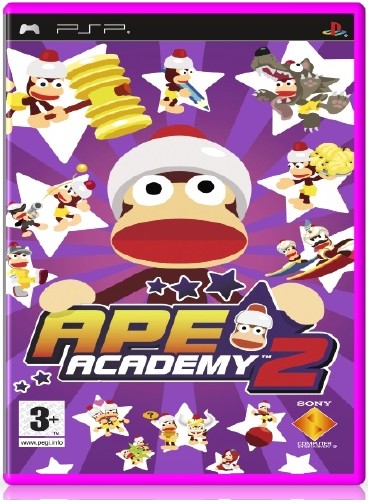 Ape Escape Academy 2 (2005) (RUS) (PSP) 