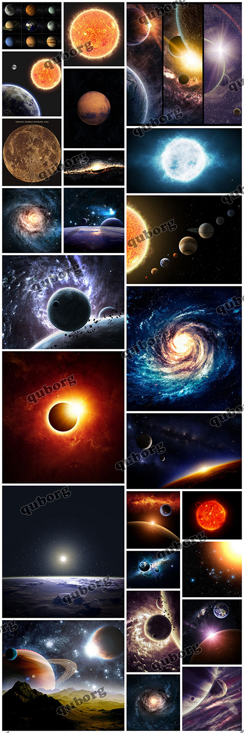 Stock Photos - Stars Planet & Galaxy